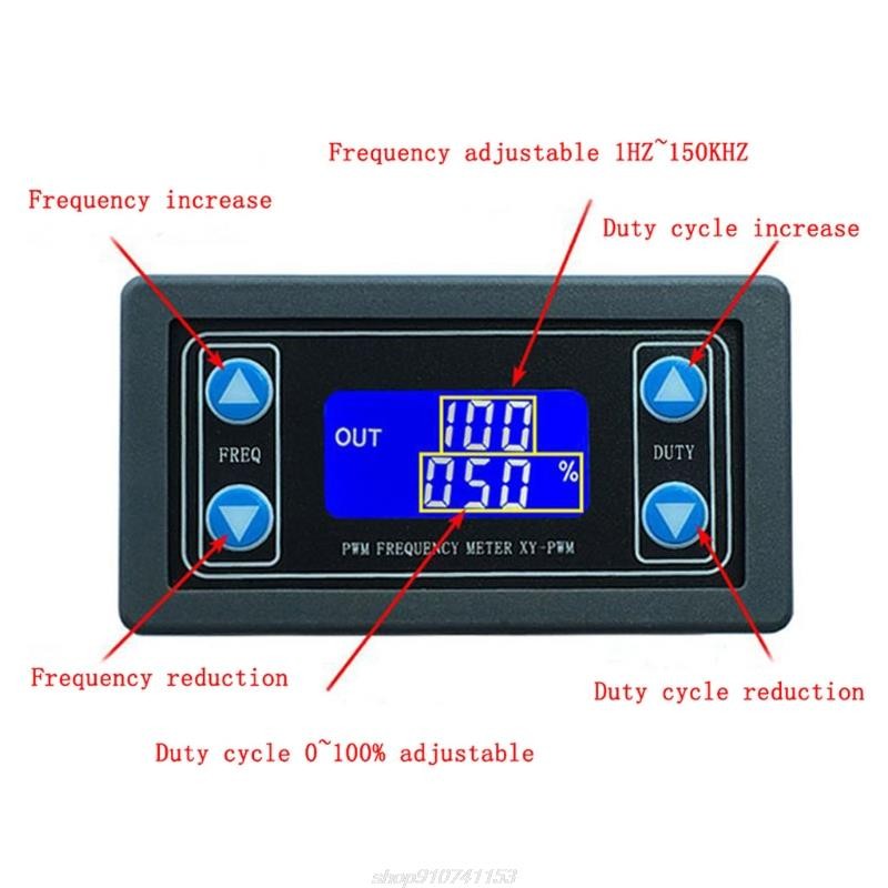 F92C 1HZ-150KHZ PWM Pulse Frequency Duty Cycle Adjustable Module Signal Generator