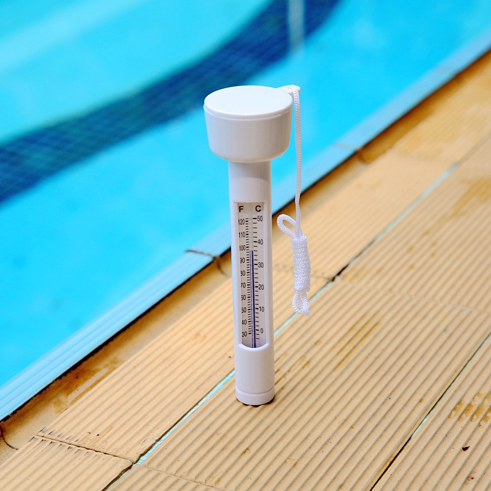 Practical Swimming Pool Floating Thermometer Multifunctional Durable Hot Tub Spa Ponds Temperature Measurement Device