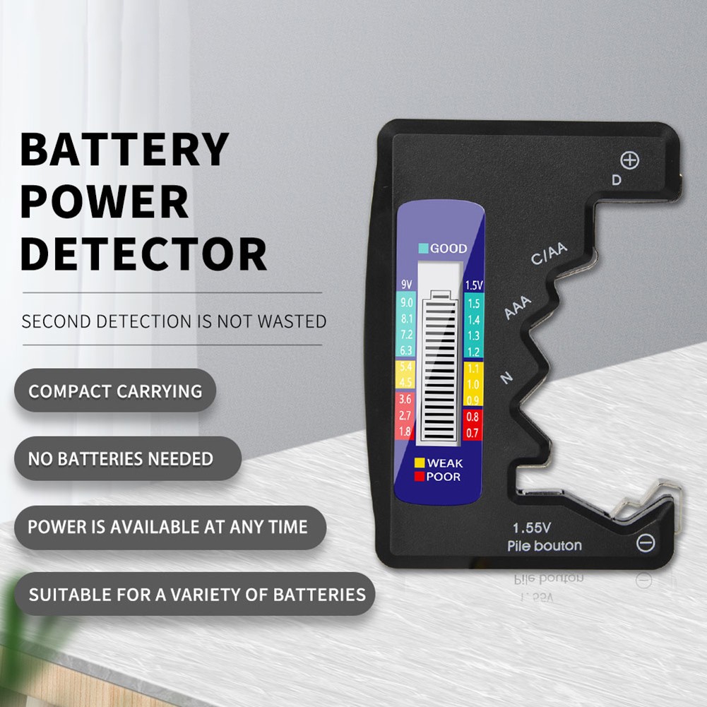 ANENG Digital Battery Capacity Measuring Machine Universal AAA AA Button Cell Analyzer LCD Display Test Meter