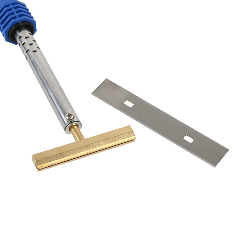 60W T Soldering Iron Scraper 10cm Heated Blade for OCA UV Glue Quick Clean LCD Screen Refurbishment Repair