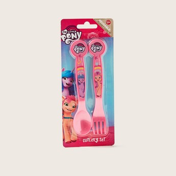 My Little Pony Print Spoon and Fork Set