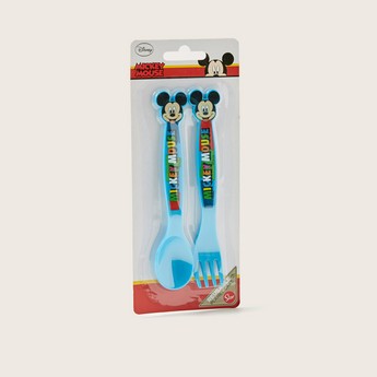 Mickey Mouse 2-Piece Cutlery Set