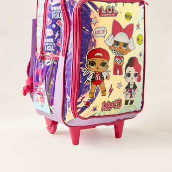 L.O.L Surprise! Print Trolley Backpack - 18 inches