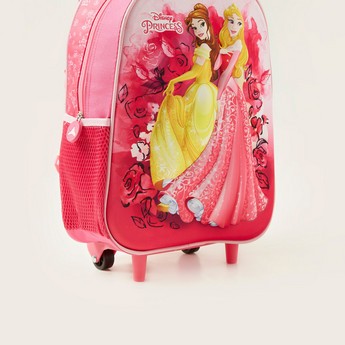 Disney Princess Print 3-Piece Trolley Backpack Set