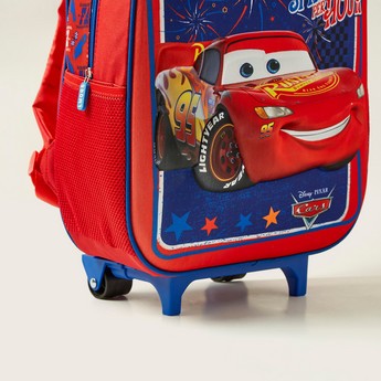 Disney Cars Print 3-Piece Trolley Backpack Set - 16 inches