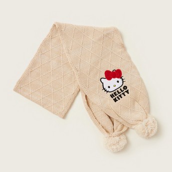 Hello Kitty Embroidered Detail 3-Piece Winter Accessory Set