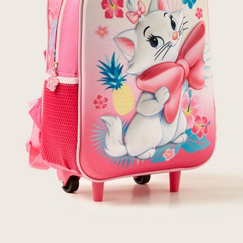 Disney Marie Print 3-Piece Trolley Backpack Set - 12 inches