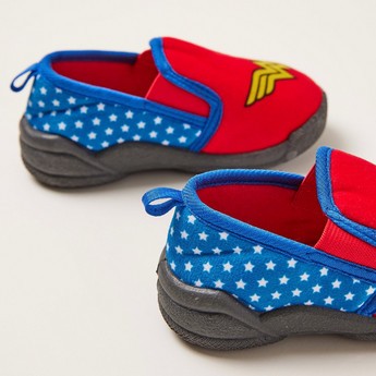 Wonder Woman Print Baby Shoes