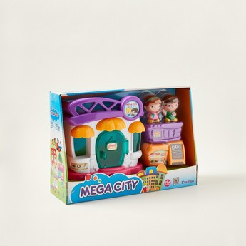 Keenway Mega City Cafe Pretend Playset