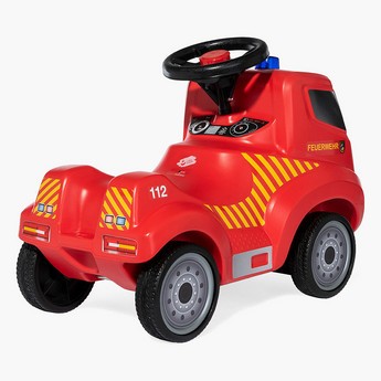 Rolly Toys Ferbedo Fire Brigade Ride-On Truck