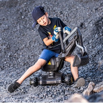 Rolly Toys 360-Degree Ride-On Volvo Digger