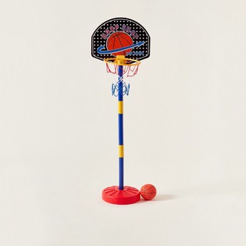 Juniors Adjustable Basketball Stand Playset