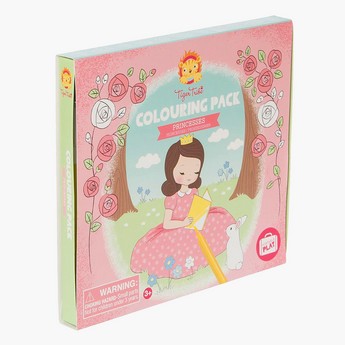 Tiger Tribe Princesses Colouring Pack