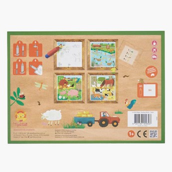 Tiger Tribe Farm Magic Painting World Set