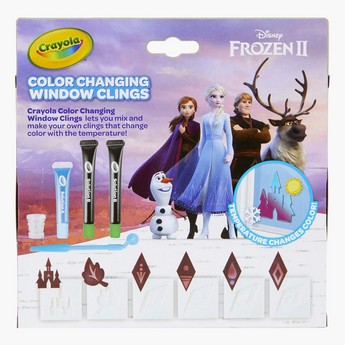 Crayola Frozen 2 Colour Changing Window Clings