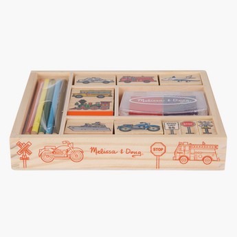 Melissa and Doug Vehicle Stamp Set