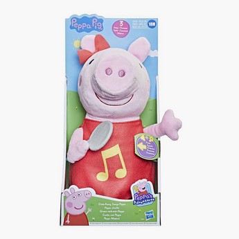 Hasbro Oink Along Songs Peppa Soft Toy - 11 inches