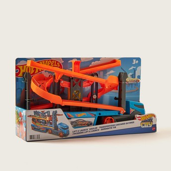 Hot Wheels LSV Lift and Launch Hauler Playset