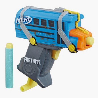 Nerf MicroShots Fortnite Battle Bus Dart Gun