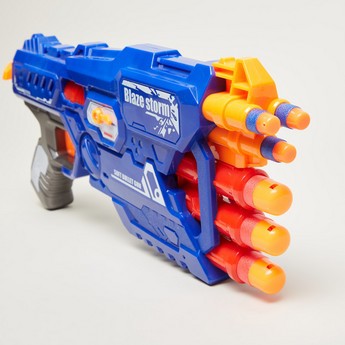 Blaze Storm Manual Soft Bullet Dart Gun Toy Set