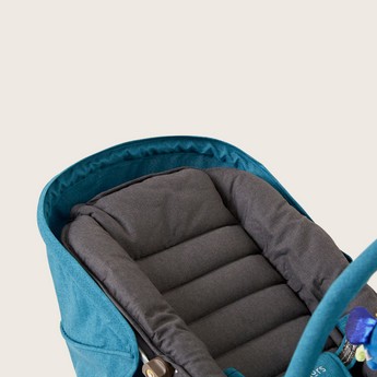 Juniors Coral Baby Rocker with Canopy