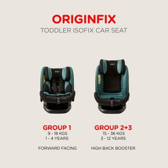 Giggles Originfix Toddler Isofix Car Seat