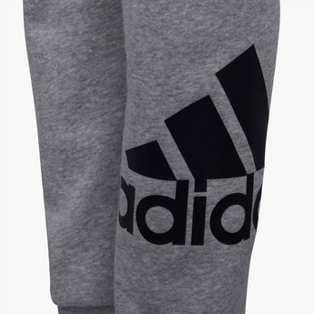 adidas Logo Detail Joggers with Elasticised Waistband