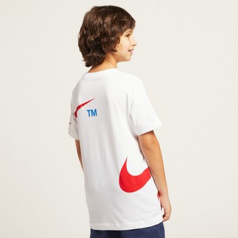 Nike Printed T-shirt with Short Sleeves