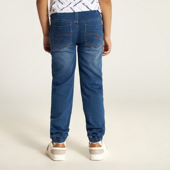 Lee Cooper Blue Regular Fit Denim Pants