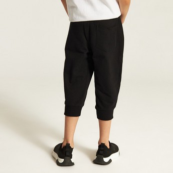 Juniors Solid Joggers with Drawstring Closure and Pockets