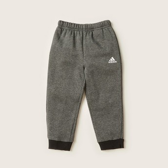 adidas Logo Print Sweatshirt and Jog Pants Set