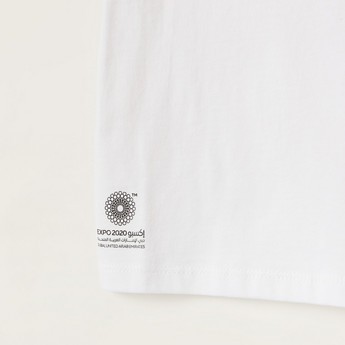 Expo 2020 Printed T-shirt with Short Sleeves