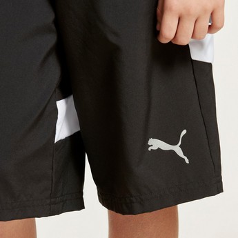 PUMA Textured Shorts with Pocket Detail and Elasticised Waistband