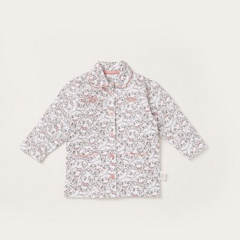 Disney All-Over Marie Print Shirt and Pyjamas Set