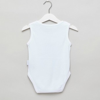 Giggles Printed Sleeveless Bodysuit