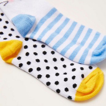 Juniors Assorted Ankle-Length Socks - Set of 2