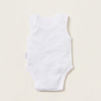 Giggles Printed Sleeveless Bodysuit