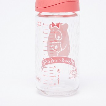 Suavinex Printed Feeding Bottle - 240 ml