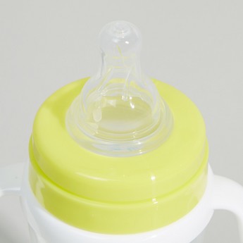 FARLIN Printed Feeding Bottle with Handle - 270 ml