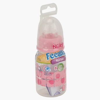 Nuby Printed Feeding Bottle - 120 ml