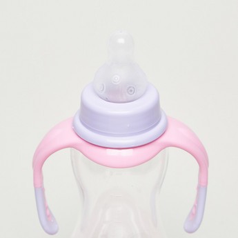 Juniors Printed Feeding Bottle with Handle - 250 ml