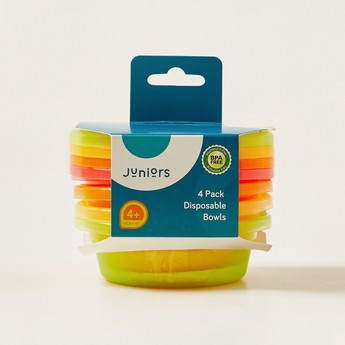 Juniors Assorted Disposable Bowl - Set of 4