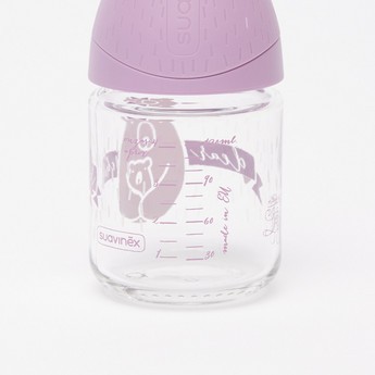 Suavinex Printed Feeding Bottle - 120 ml