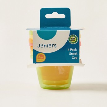 Juniors Disposable Snack Cup - Set of 4