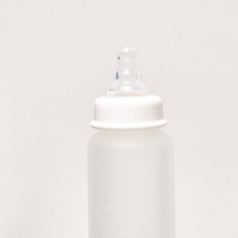 Giggles Printed Glass Feeding Bottle - 240 ml