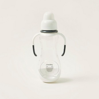 Juniors Printed Feeding Bottle with Handles - 250 ml