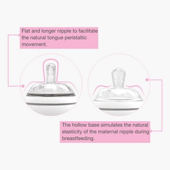 Nuvita Slow Flow Teat Set - Set of 2