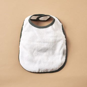 Jollein Textured Bib with Hook and Loop Closure