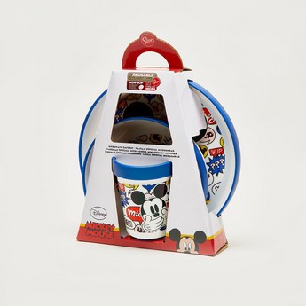 Mickey Mouse 3-Piece Dinner Set