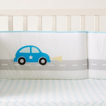 Juniors Car Print 5-Piece Comfortor Set